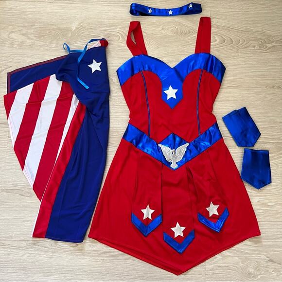 Captain America justice cutie costume - Picture 1 of 10